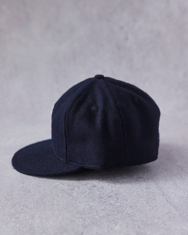 Ebbets Fitted Seattle Cap for Glasswing, Navy