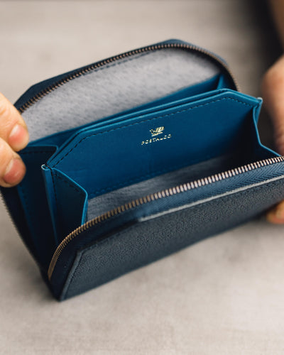 Postalco Kettle Zipper Wallet, Thin