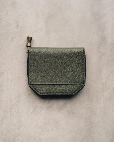 Postalco Kettle Zipper Wallet, Thin