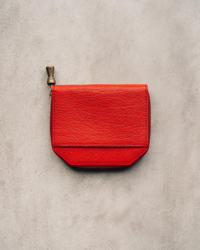 Postalco Kettle Zipper Wallet, Thin