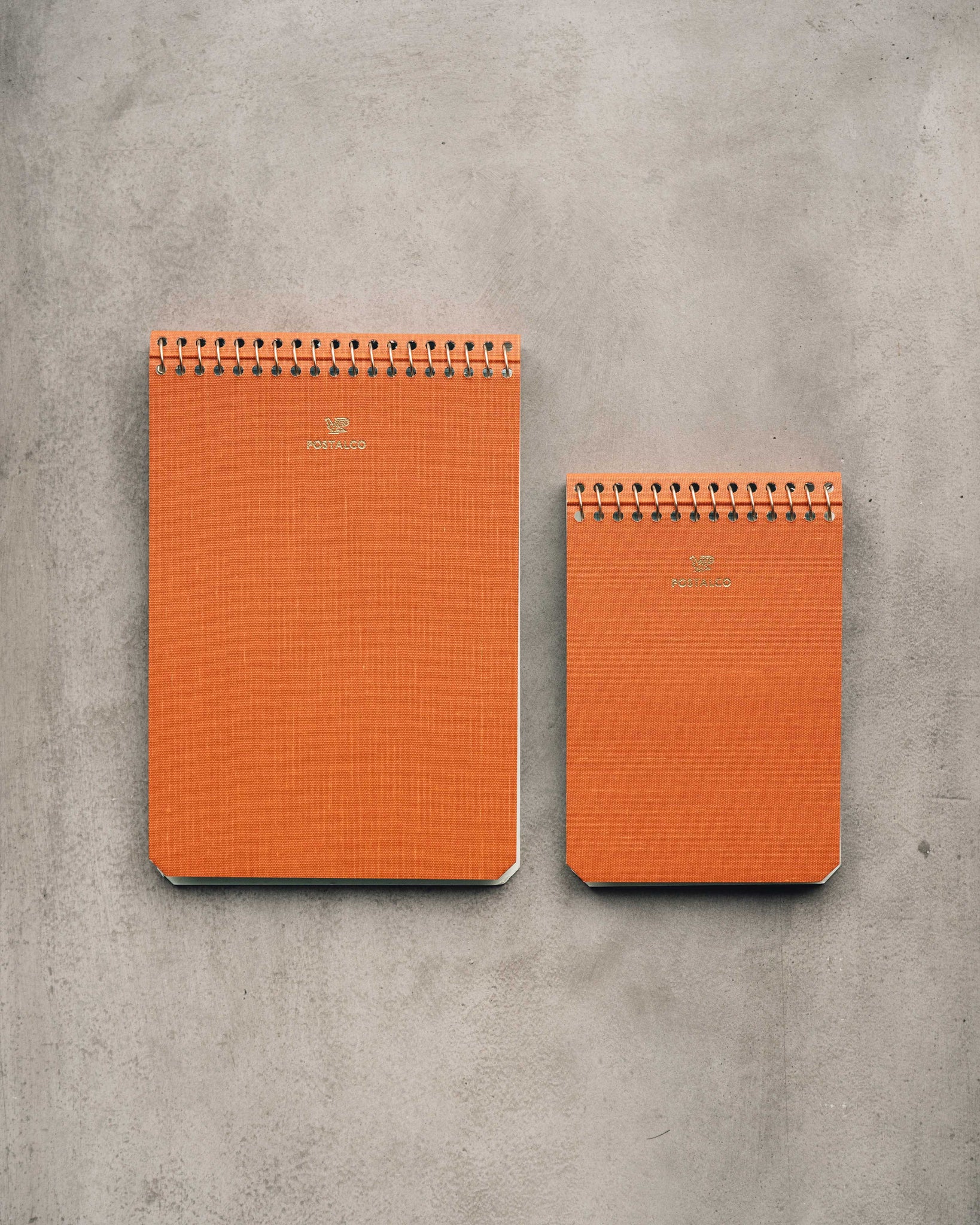 Postalco Tangerine Notebooks