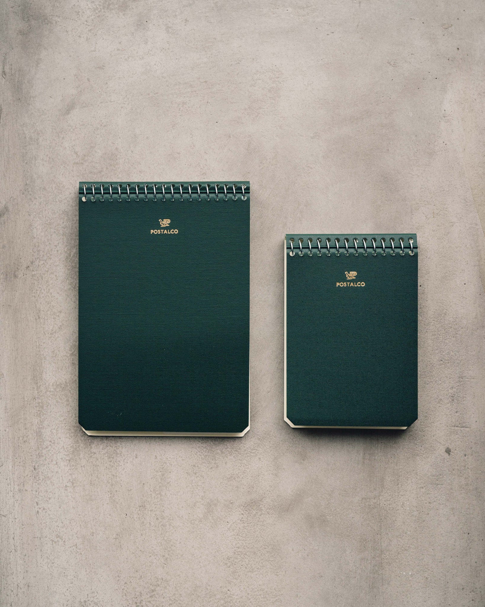 Postalco Bank Green Notebooks