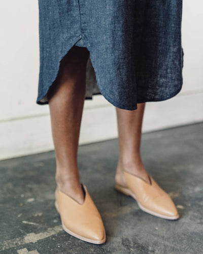 7115 Maxi Dress Cotton, Navy