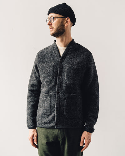 Universal Works Cardigan (2020), Charcoal