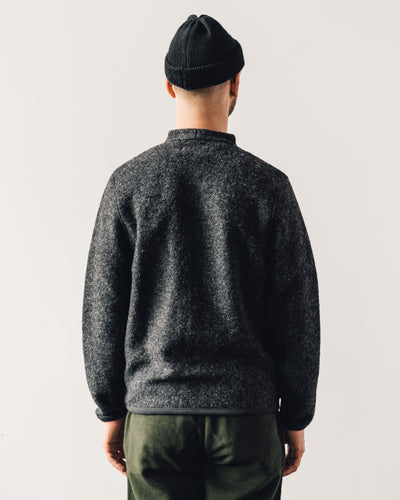 Universal Works Cardigan (2020), Charcoal