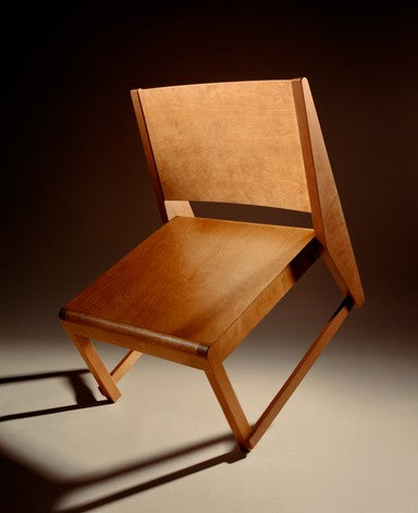 Easy Chair 01, Warm Brown Birch