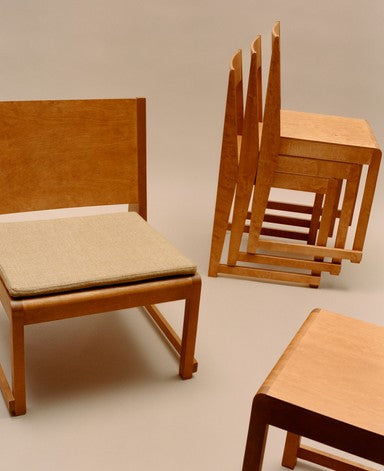 Easy Chair 01, Warm Brown Birch