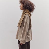 Waxed Hooded Vest, Tan
