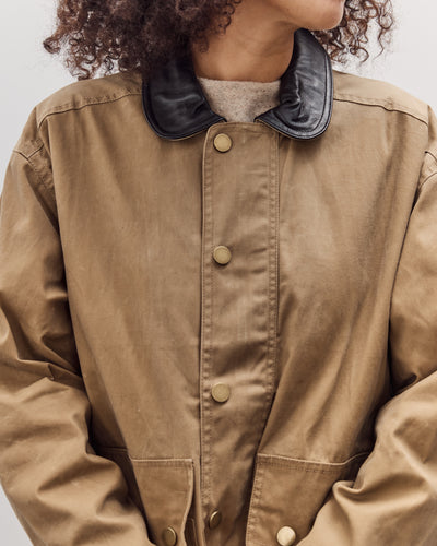 Waxed Field Jacket, Tan