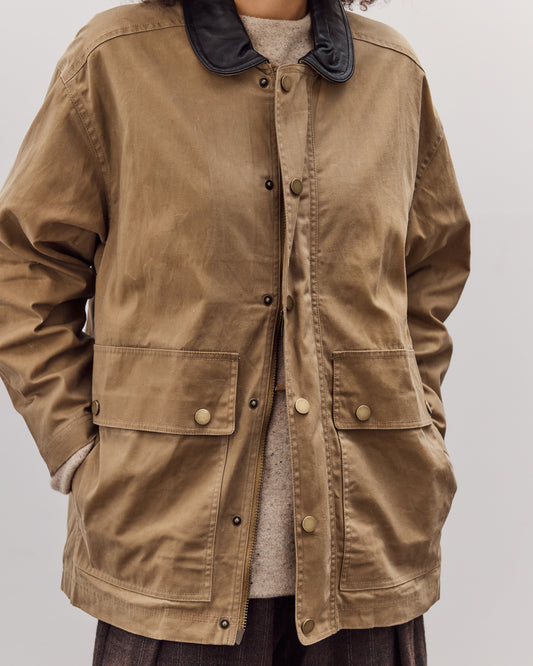 Waxed Field Jacket, Tan
