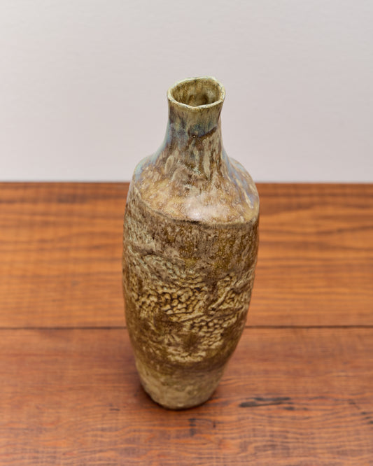 Ayame Bullock Wood-Fired Vase, Imprint