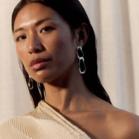 Agmes Small Viviane Earrings, Sterling Silver