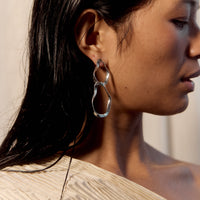 Agmes Small Viviane Earrings, Sterling Silver