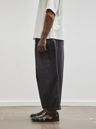 Sillage Circular Pants, Denim Washed Black