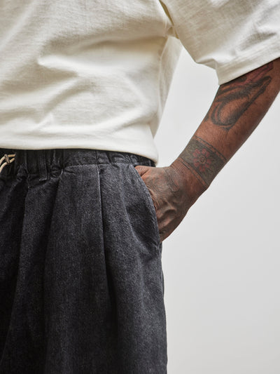 Sillage Circular Pants, Denim Washed Black
