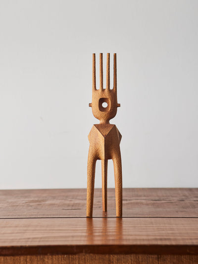 Aleph Geddis Wood Sculpture, Large Creature #43