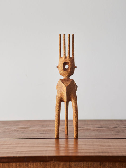 Aleph Geddis Wood Sculpture, Large Creature #43