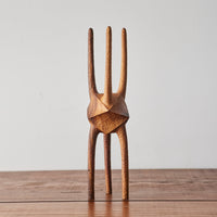 Aleph Geddis Wood Sculpture, Large Creature #42