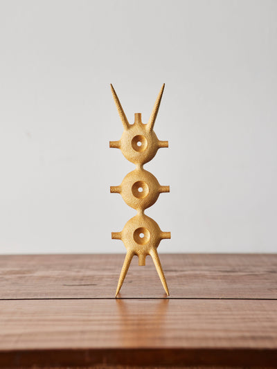 Aleph Geddis Wood Sculpture, Medium Creature #40