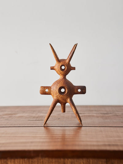 Aleph Geddis Wood Sculpture, Medium Creature #37