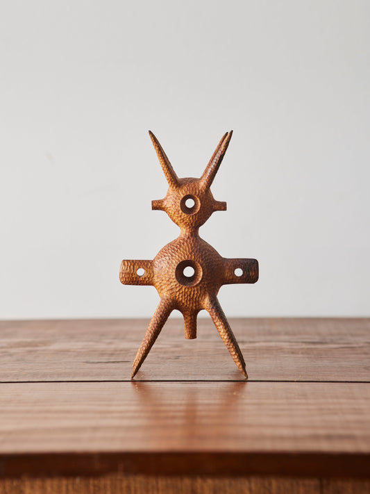 Aleph Geddis Wood Sculpture, Medium Creature #37