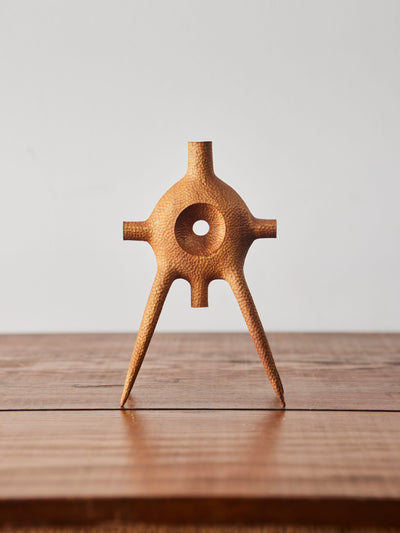 Aleph Geddis Wood Sculpture, Small Creature #36