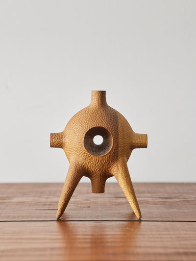 Aleph Geddis Wood Sculpture, Small Creature #34