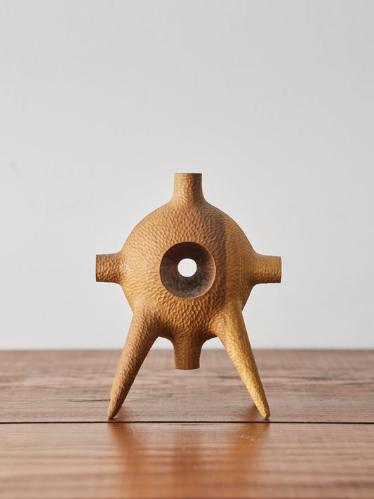 Aleph Geddis Wood Sculpture, Small Creature #34