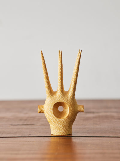 Aleph Geddis Wood Sculpture, Small Creature #31