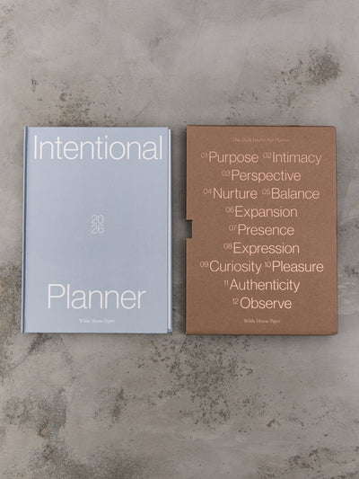 2026 Intentional Planner