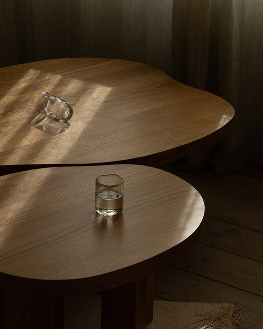 Farmhouse Coffee Table, Pond, Light Oak
