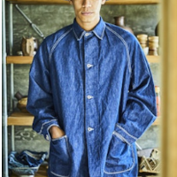 orSlow 40'S WWII Denim Coverall, One Wash