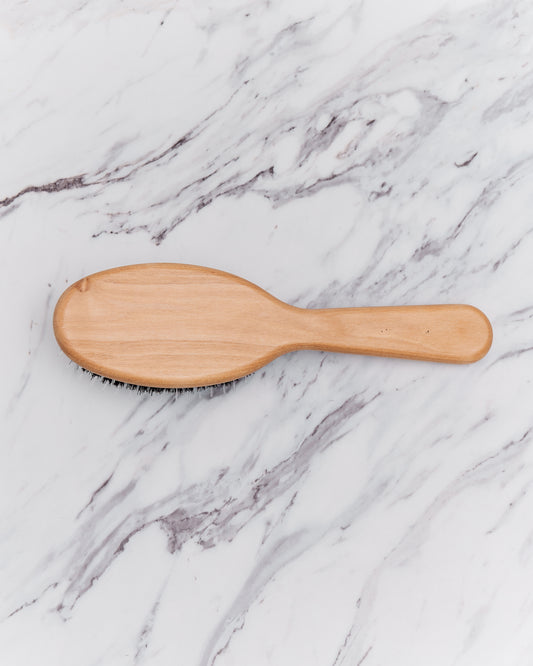 Koh-I-Noor Legno Hair Brush with Boar Bristles and Nylon Pins