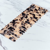 No. 2 Comb, Blonde Tortoise