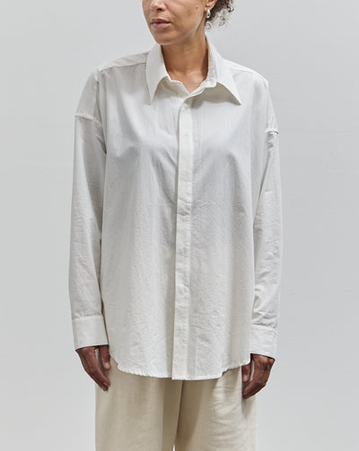 7115 Cocoon Dress Shirt, White