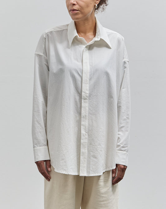 7115 Cocoon Dress Shirt, White