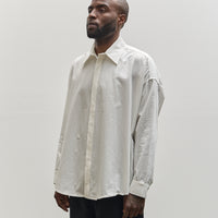 7115 Unisex Cocoon Dress Shirt, White