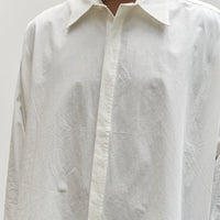 7115 Unisex Cocoon Dress Shirt, White