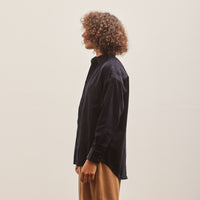 7115 Corduroy Dolman Shirt, Navy