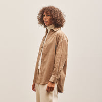 7115 Corduroy Dolman Shirt, Tobacco