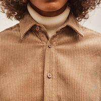 7115 Corduroy Dolman Shirt, Tobacco
