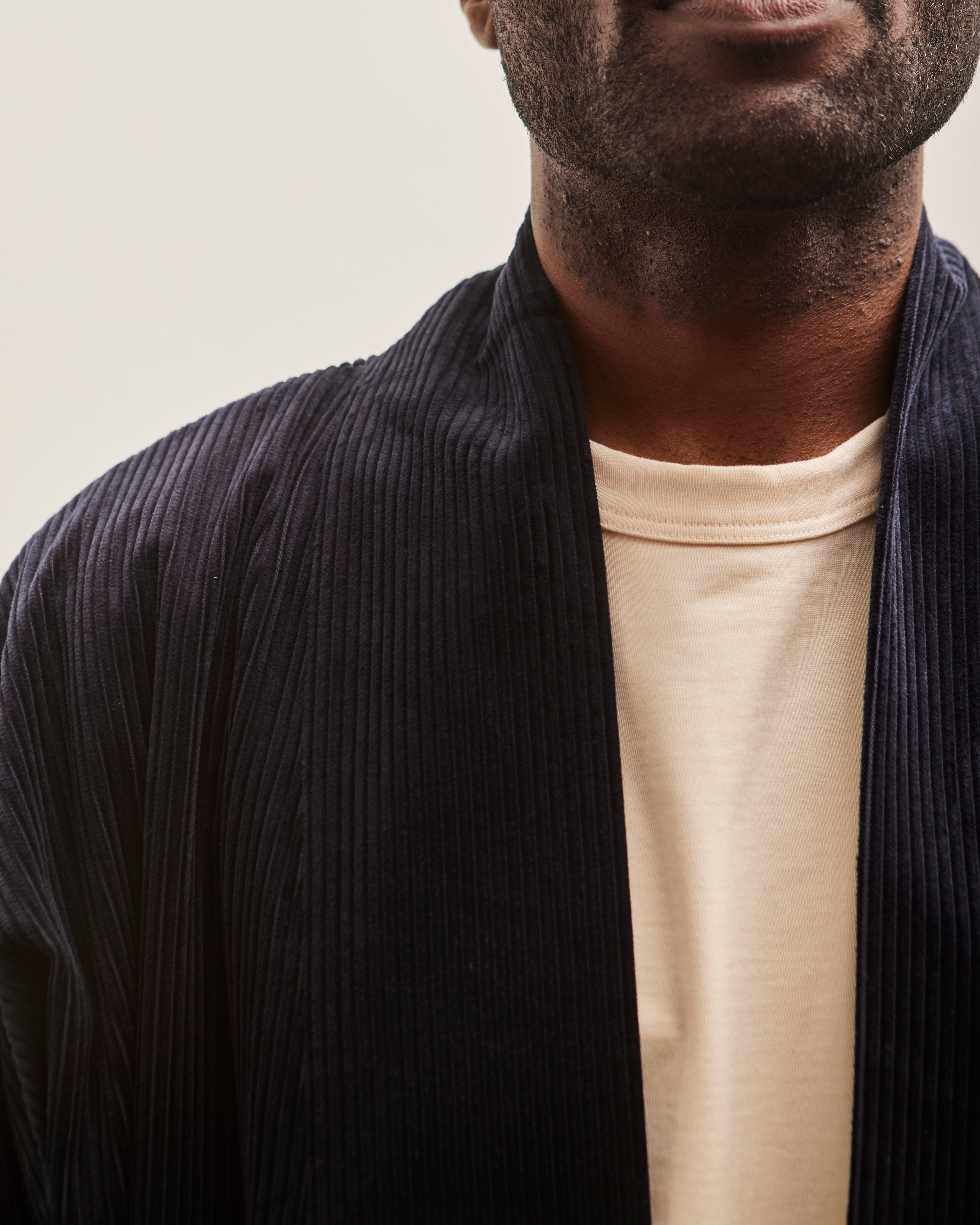 7115 Unisex Corduroy Sumo Jacket, Dark Navy – Glasswing