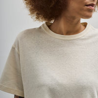 7115 Signature Cropped Tee, Off-White