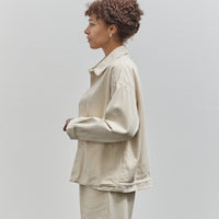 7115 Panel Pocket Shirt Jacket, Off-White Heavy Canvas