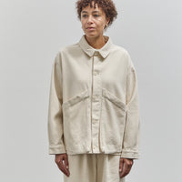 7115 Panel Pocket Shirt Jacket, Off-White Heavy Canvas