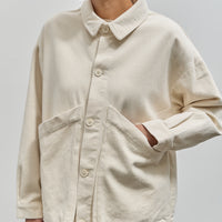 7115 Panel Pocket Shirt Jacket, Off-White Heavy Canvas