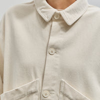 7115 Panel Pocket Shirt Jacket, Off-White Heavy Canvas