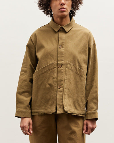 7115 Panel Pocket Shirt Jacket, Kelp