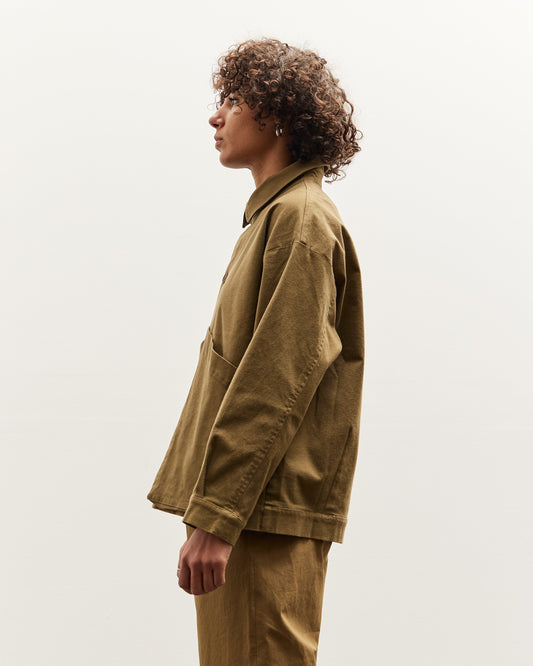 7115 Panel Pocket Shirt Jacket, Kelp