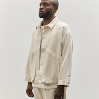 7115 Unisex Panel Pocket Shirt Jacket, Off-White Heavy Canvas